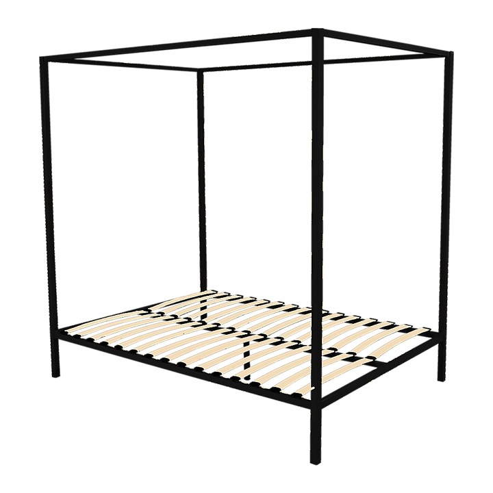 P&F DreamEz Four Poster Queen Bed Frame