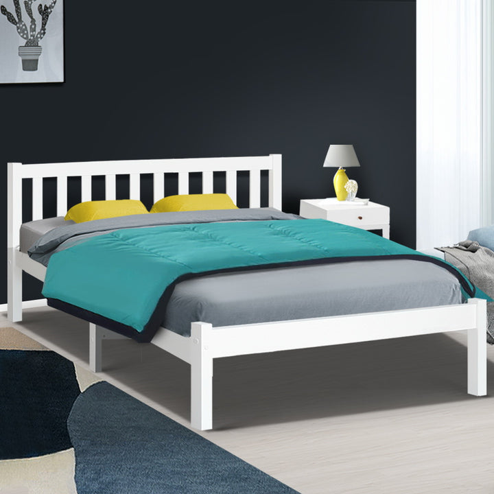 P&F DreamStyle Double Full Size Bed Frame