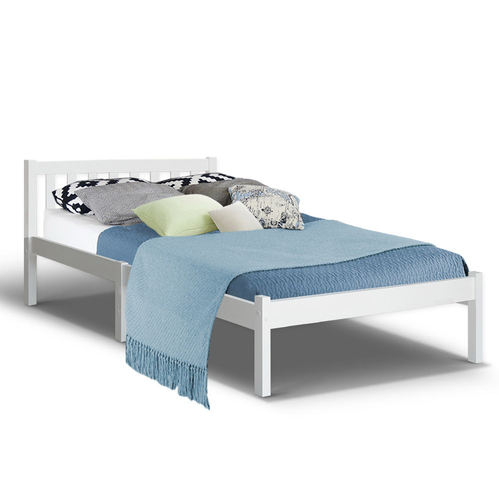 P&F DreamStyle Bed Frame King Single Wooden