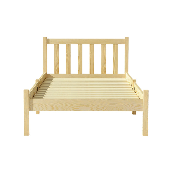 P&F BohoNest Sofie Bed Frame Wooden Single Size